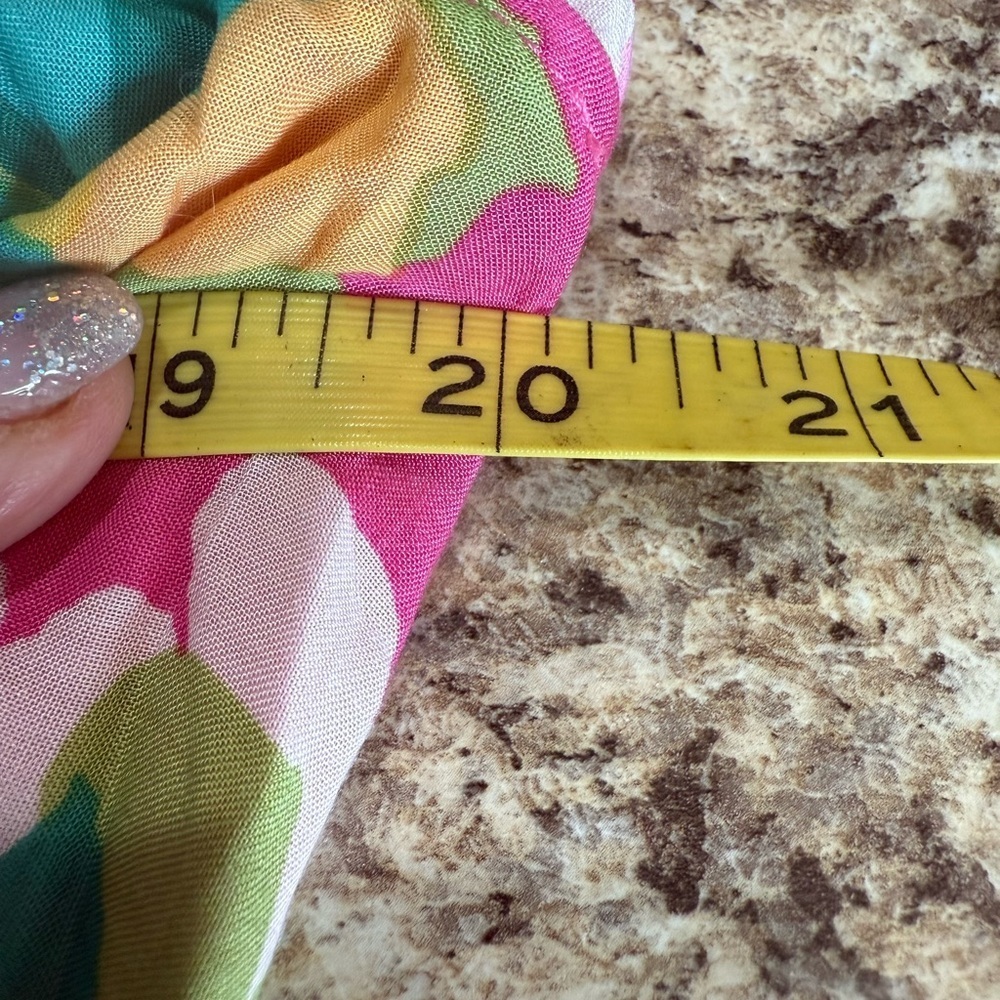 Draper James Pink and Green Midi Dress - Picture 8 of 10